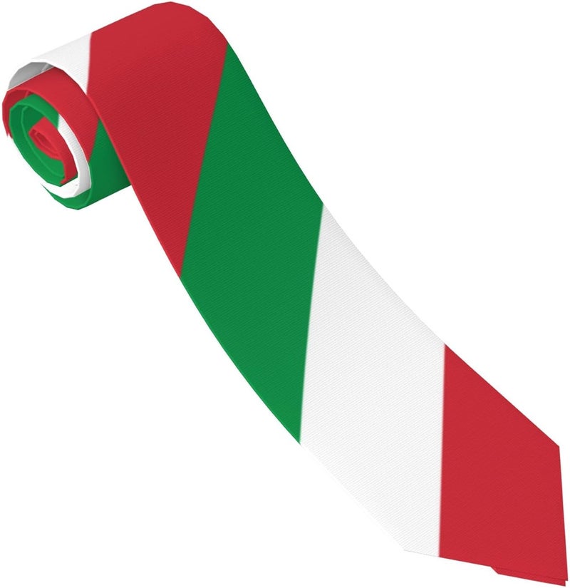 AKMCBSH National Flags Tie Comfortable Soft Novelty Necktie Unisex for Weddings Party Birthday Gift - Image 1